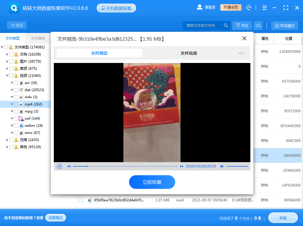 借助專(zhuān)業(yè)數(shù)據(jù)恢復(fù)軟件步驟五