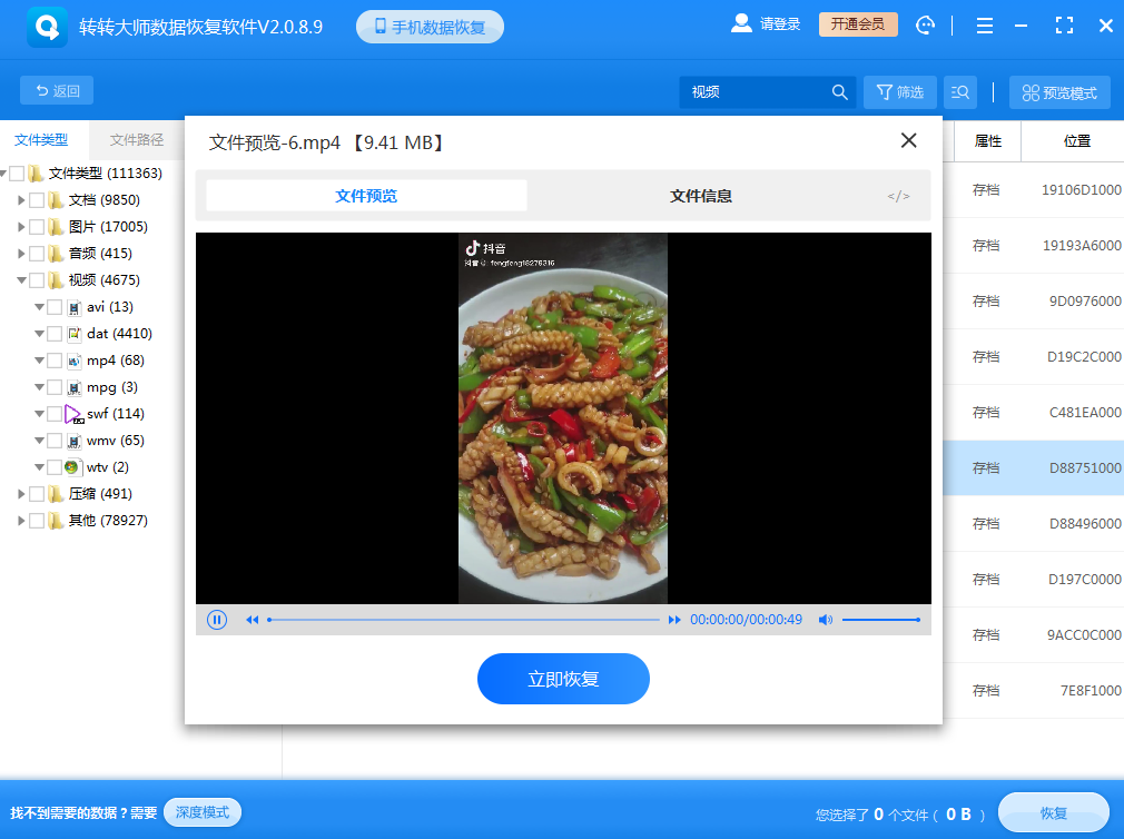 利用專業(yè)軟件嘗試自行恢復(fù)步驟四