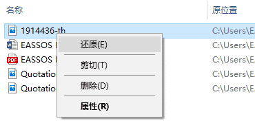 回收站數(shù)據(jù)恢復(fù)從回收站還原文件