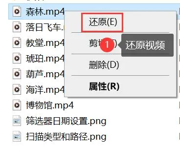 快速恢復(fù)方法步驟一