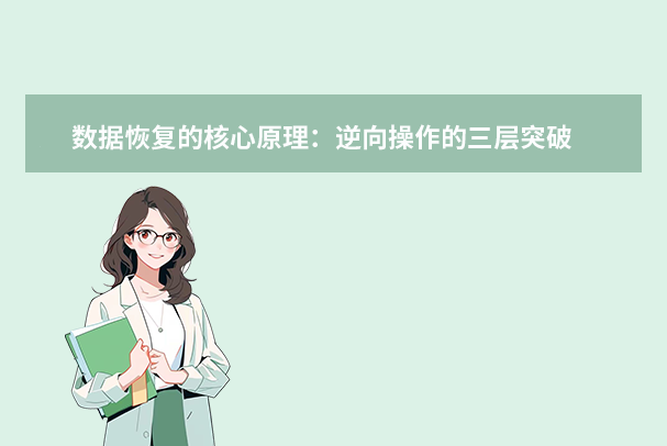 數(shù)據(jù)恢復的核心原理：逆向操作的三層突破