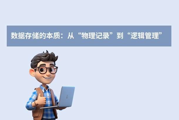 數(shù)據(jù)存儲的本質(zhì)：從“物理記錄”到“邏輯管理”