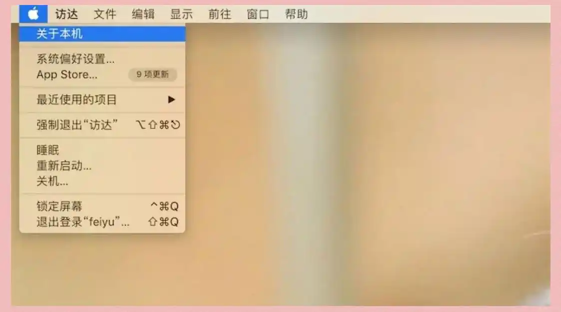 macOS系統(tǒng)查詢(xún)方法步驟二