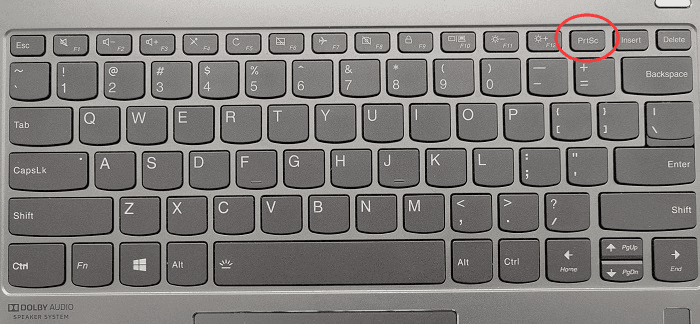 Windows 系統(tǒng)截圖方法步驟一