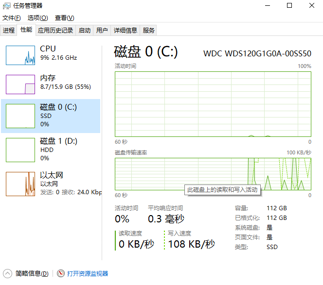 通過任務(wù)管理器查看（適合所有用戶）步驟二
