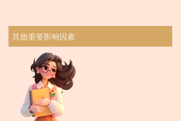 其他重要影響因素