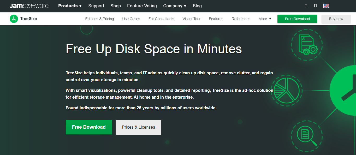 空間偵探：使用磁盤空間分析工具（快速定位隱藏大文件/文件夾）步驟二