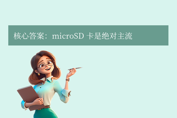  核心答案：microSD 卡是絕對主流