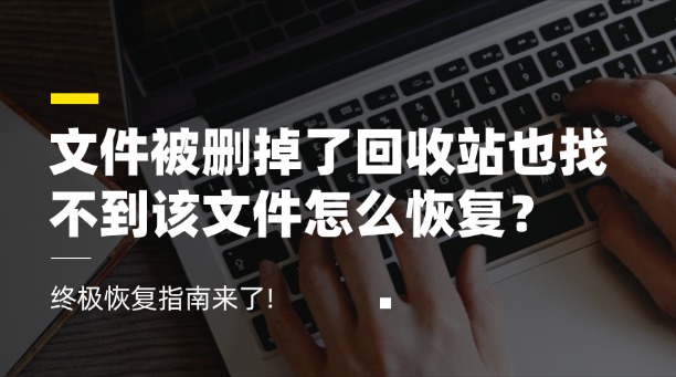 文件被刪掉了回收站也找不到該文件怎么恢復(fù)？別慌！找不到文件的終極恢復(fù)指南來了!